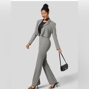 Halara Flex™ High Waisted Back Side Pocket Slight Flare Work Pants